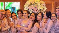 Chelsea Islan acara siraman. (Dok: Instagram @chelseaislanfc.mks)