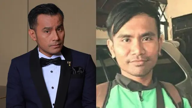 7 Potret Ojek Online yang Mirip Artis, Bak Pinang Dibelah Dua