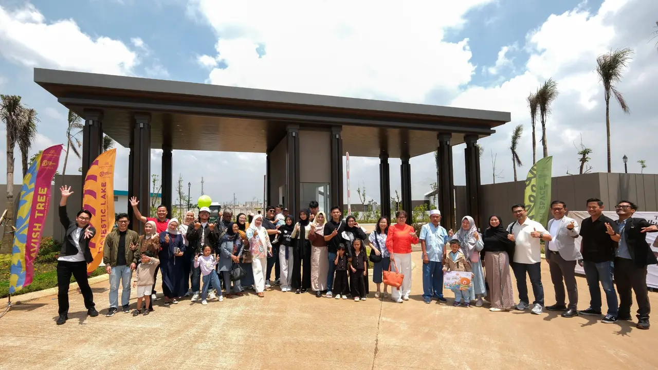 The Grand Handover Ceremony of Millennial Home pada Sabtu (31/1/2025) di Podomoro Pavilion, Podomoro Park Bandung. (Dok podomoropark)