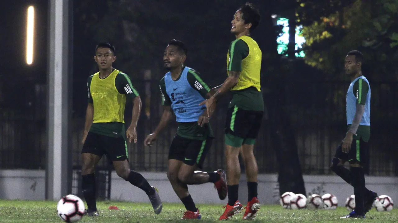 Latihan Timnas Indonesia