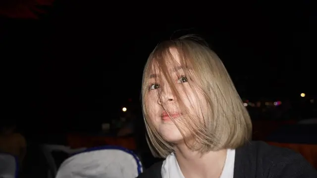 Potret Hasya Kyla Dengan Rambut Blonde, Tampil Beda. (Sumber: Instagram/hasyakyla)