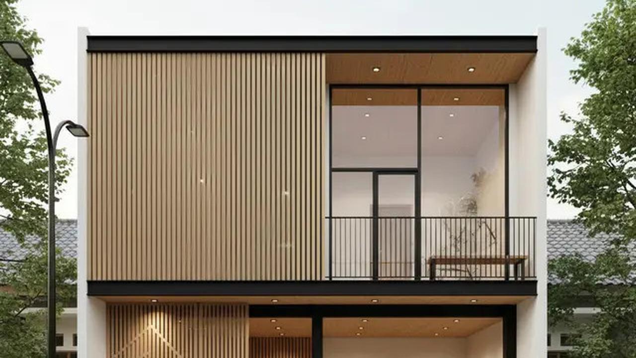 8 Desain Rumah Minimalis Depan Toko Gaya Japandi 2025, Perpaduan Estetika dan Fungsionalitas Modern