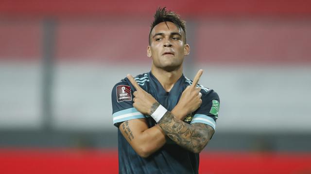 Lautaro Martinez Tampil Apik, Argentina Hajar Peru 2-0 di Kualifikasi Piala Dunia