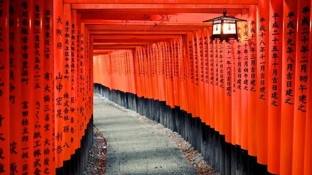 Menikmati Keindahan Kuil di Kyoto