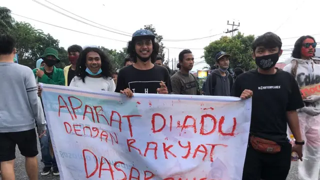 Demo Tolak UU Cipta Kerja, 88 Pendemo Diamankan Polisi di Padang