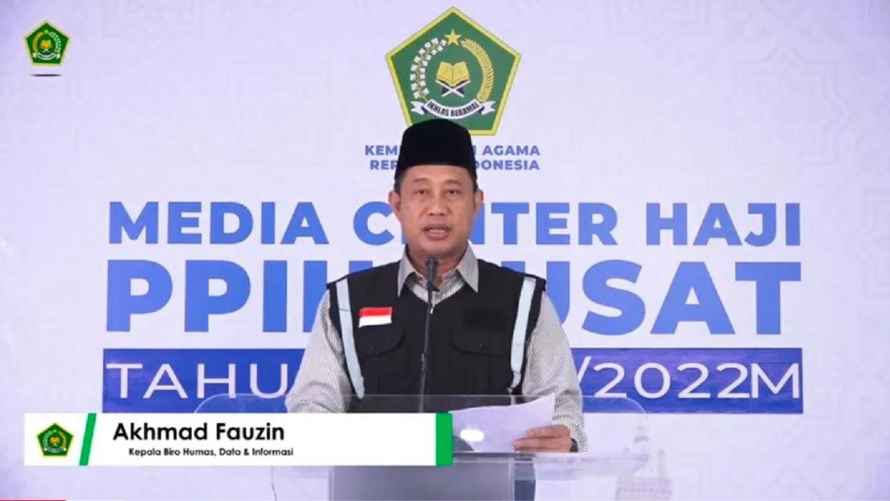 Juru Bicara Panitia Penyelenggara Ibadah Haji (PPIH) Pusat Kementerian Agama (Kemenag), Akhmad Fauzin