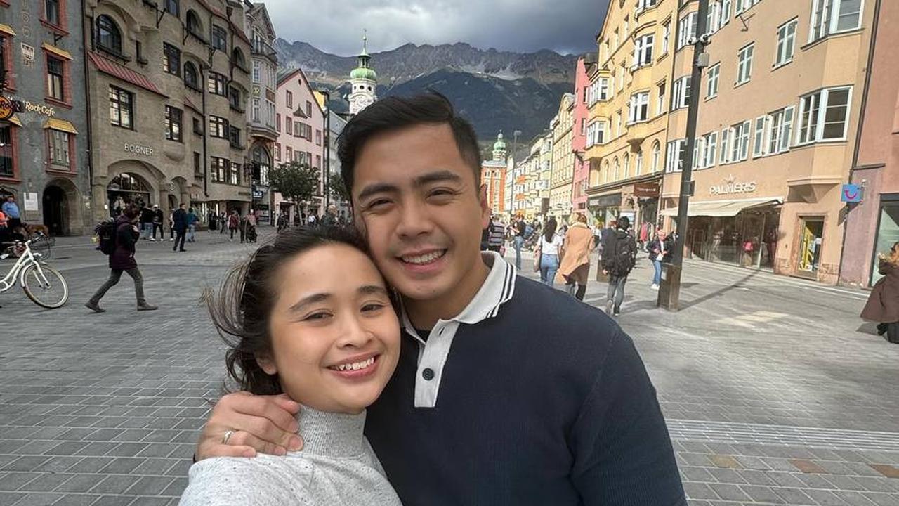 Kumpulan Potret Gritte Agatha dan Suaminya saat Sedang Liburan Romantis di Eropa