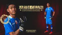 Penjaga gawang Persis Solo U-16, Muhammad Firlo. (Doc Persis)
