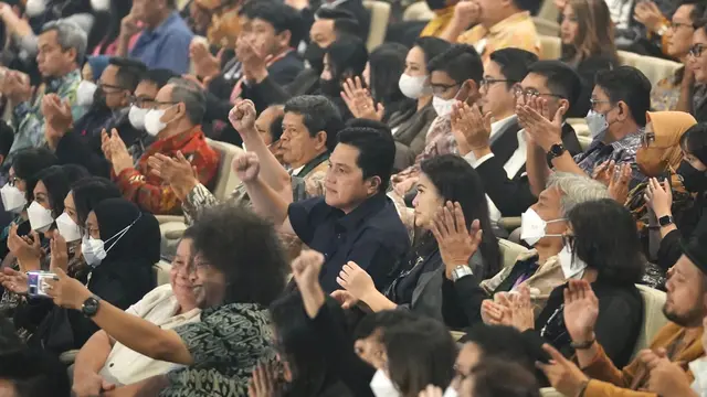 Presiden Joko Widodo atau Jokowi memberi pesan kepada Menteri BUMN Erick Thohir untuk menggelar gerakan antar musisi dunia (ist)