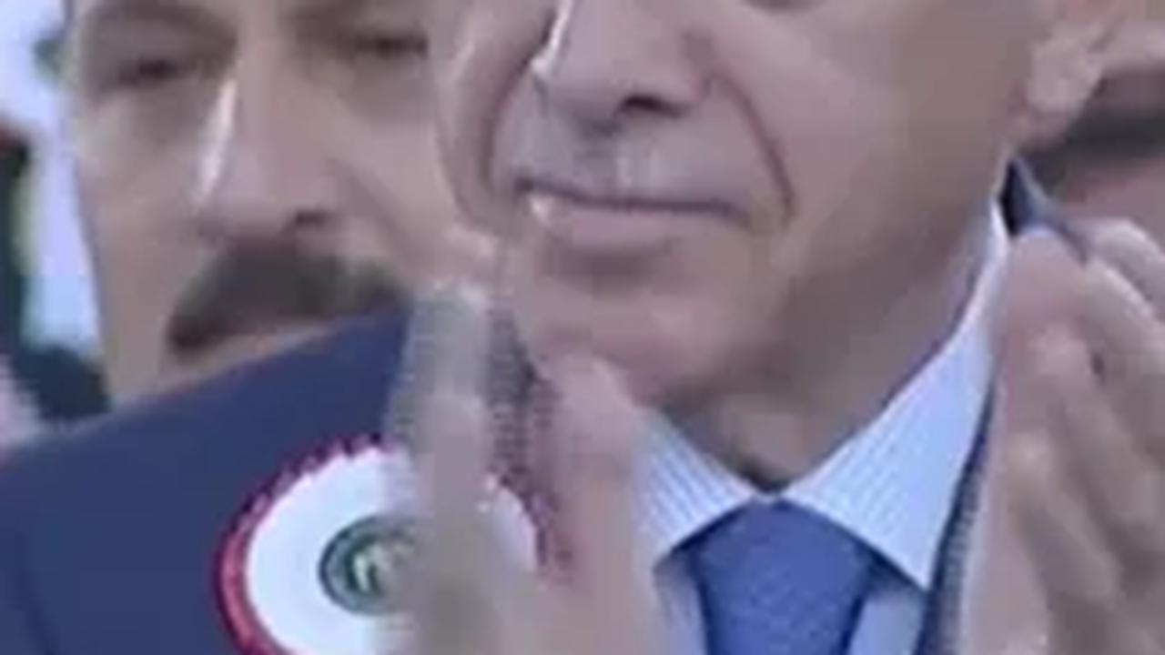Begini Ekspresi Erdogan & Pejabat Turki saat Dengar Pidato Polwan Cantik Briptu Tiara