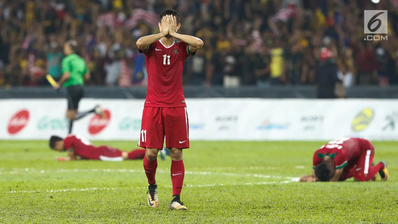 PHOTO: Timnas Indonesia U-22 Takluk atas Tuan Rumah Malaysia