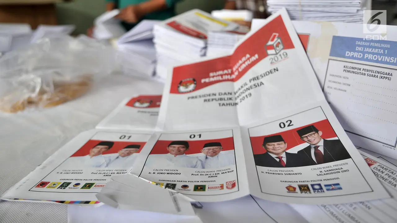 1.551 Surat Suara di KPU Jakarta Pusat Rusak
