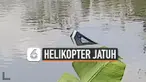 Sebuah pesawat helikopter jatuh ke danau di daerah Cibubur hari Jumat (28/05). Ada dua awak berada di pesawat saat insiden terjadi. Detik-detik pilot selamatkan diri terekam kamera warga.