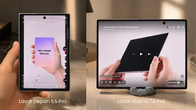 Apa Fitur Z Fold8 yang Mendukung Produktivitas Profesional?