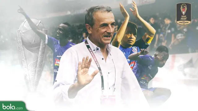 Arema FC Milomir Seslija