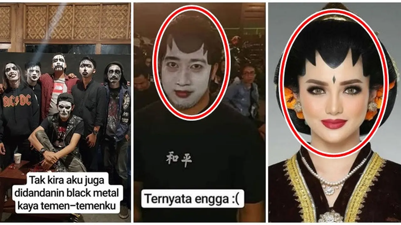 Potret Cowok Saat Didandani ala Cewek Ini Kocak Abis