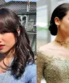 Sanggul yang bervolume namun tidak terlalu tight akan membuat kesan yang elegan. Juga, membiarkan beberapa helai rambut bagian depan yang menambah kesan sedikit messy [@yorikooangln_]