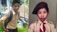 6 Foto Lawas Artis Cowok saat Pakai Seragam Pramuka, Curi Perhatian