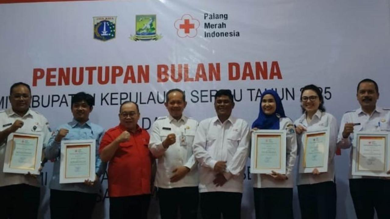Capaian Bulan Dana PMI Kepulauan Seribu 2025 Lampaui Target, Tertinggi di DKI Jakarta