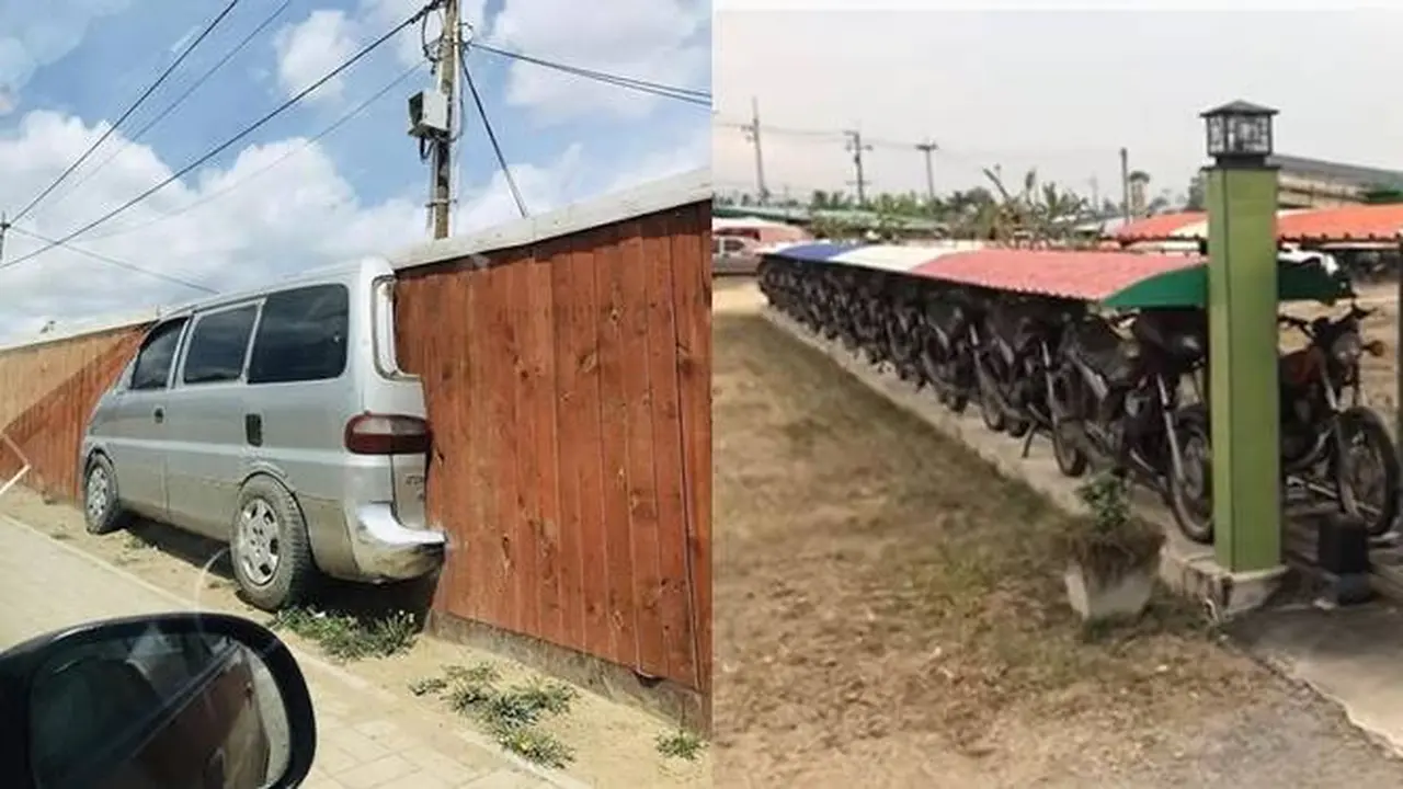 8 Potret Pagar Rumah Nyeleneh yang Unik, Ada Motor Hingga Mobil