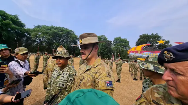Latihan wirra jaya 2026 tni ad dan australia di semarang. (istimewa).