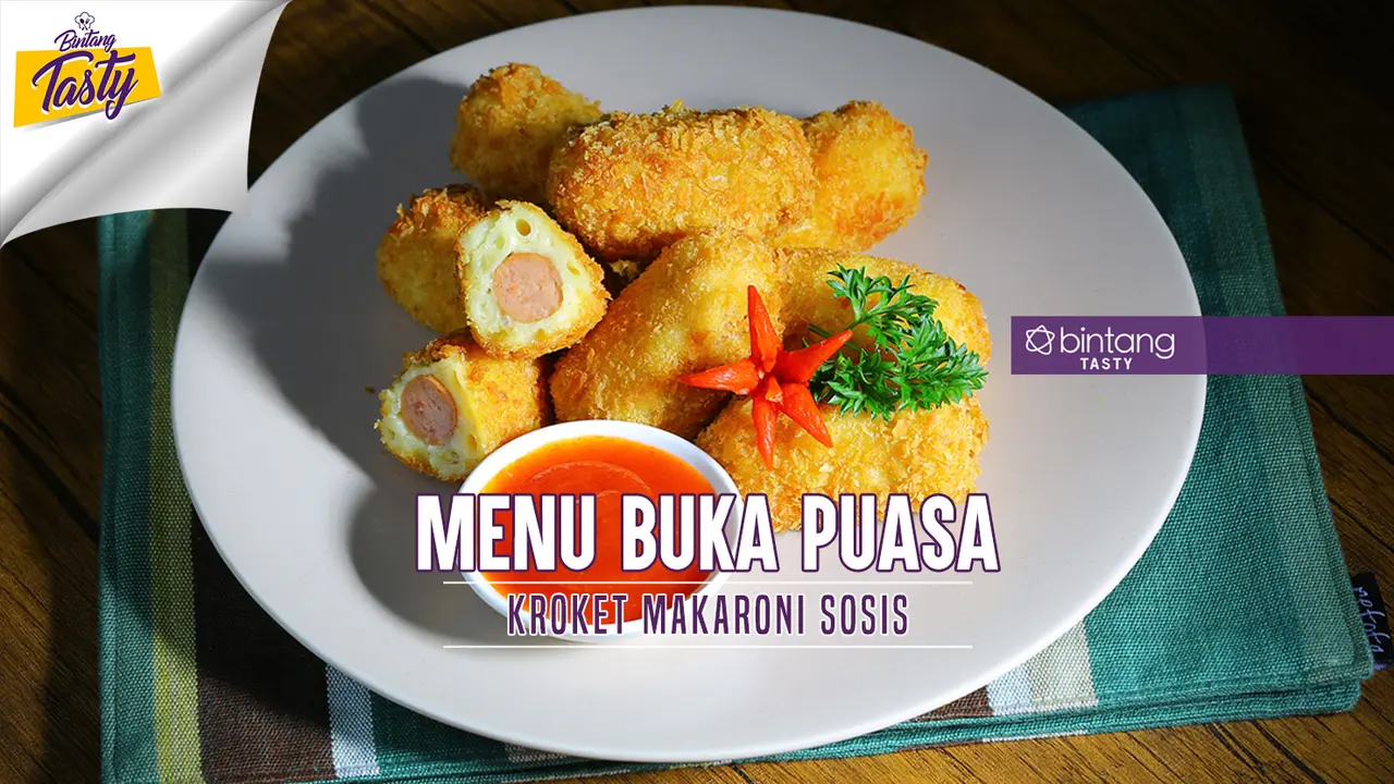 [Bintang] Menu Buka Puasa: Kroket Makaroni Sosis