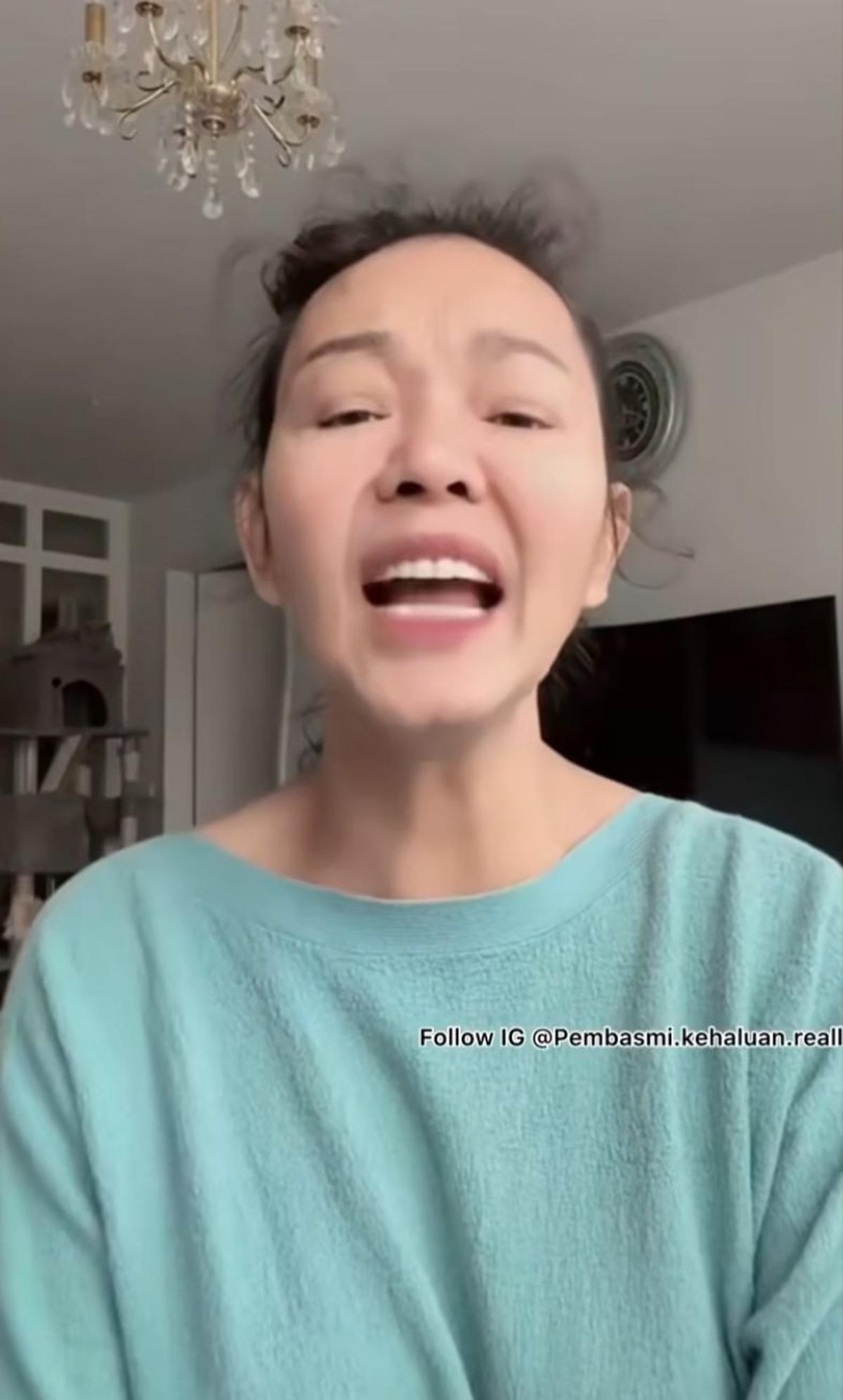Bunda Corla Marah di Gift Ayam Mukanya Ketutup, Netizen Justru Ngakak