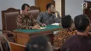 Kuasa hukum penggugat Harimau Jokowi, Saiful Huda mengikuti sidang lanjutan mengenai Akta dan SK Pendirian Partai Gerindra dan SK penunjukan para pengurus BPN Prabowo-Sandiaga Uno di PN Jakarta Selatan, Selasa (19/3). Liputan6.com/Faizal Fanani)