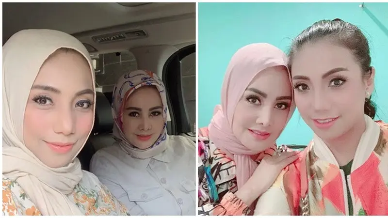 6 Potret Kebersamaan Siti KDI dan Cici Paramida, Kakak Adik yang Kompak