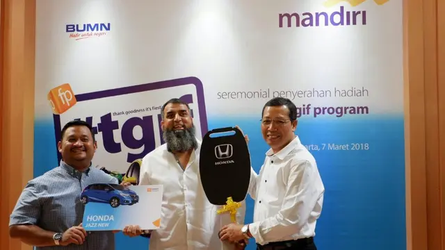 M. Shakeel (Pemenang Honda Jazz RS MT)
