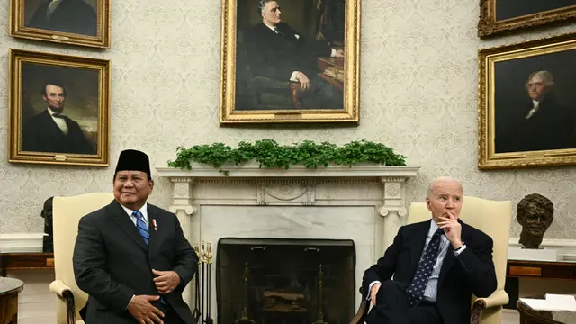 Bahas Beragam Isu Global, Ini Momen Pertemuan Presiden Prabowo Subianto dengan Presiden AS Joe Biden
