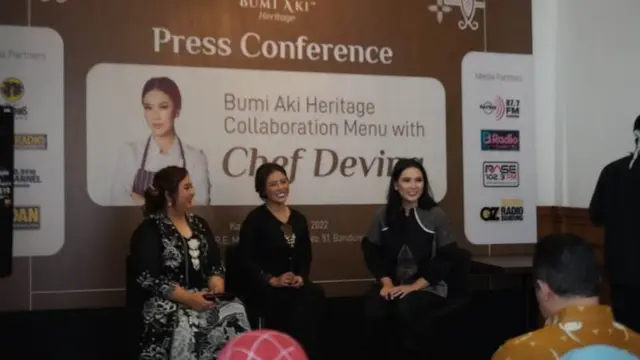 Sajian Spesial Khas Jawa Barat Hasi Kolaborasi Chef Devina dan Bumi Aki Heritage