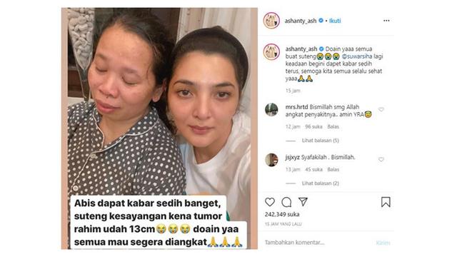 Dikabarkan Idap Tumor Rahim, Ini 6 Potret Kebersamaan Suteng dan Keluarga Ashanty