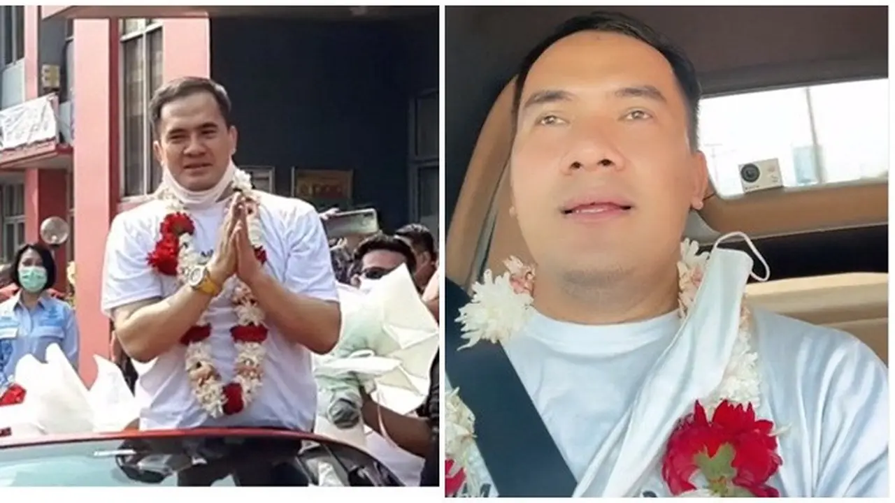 8 Momen Saipul Jamil Bebas dari Penjara, Menangis Haru Bahagia