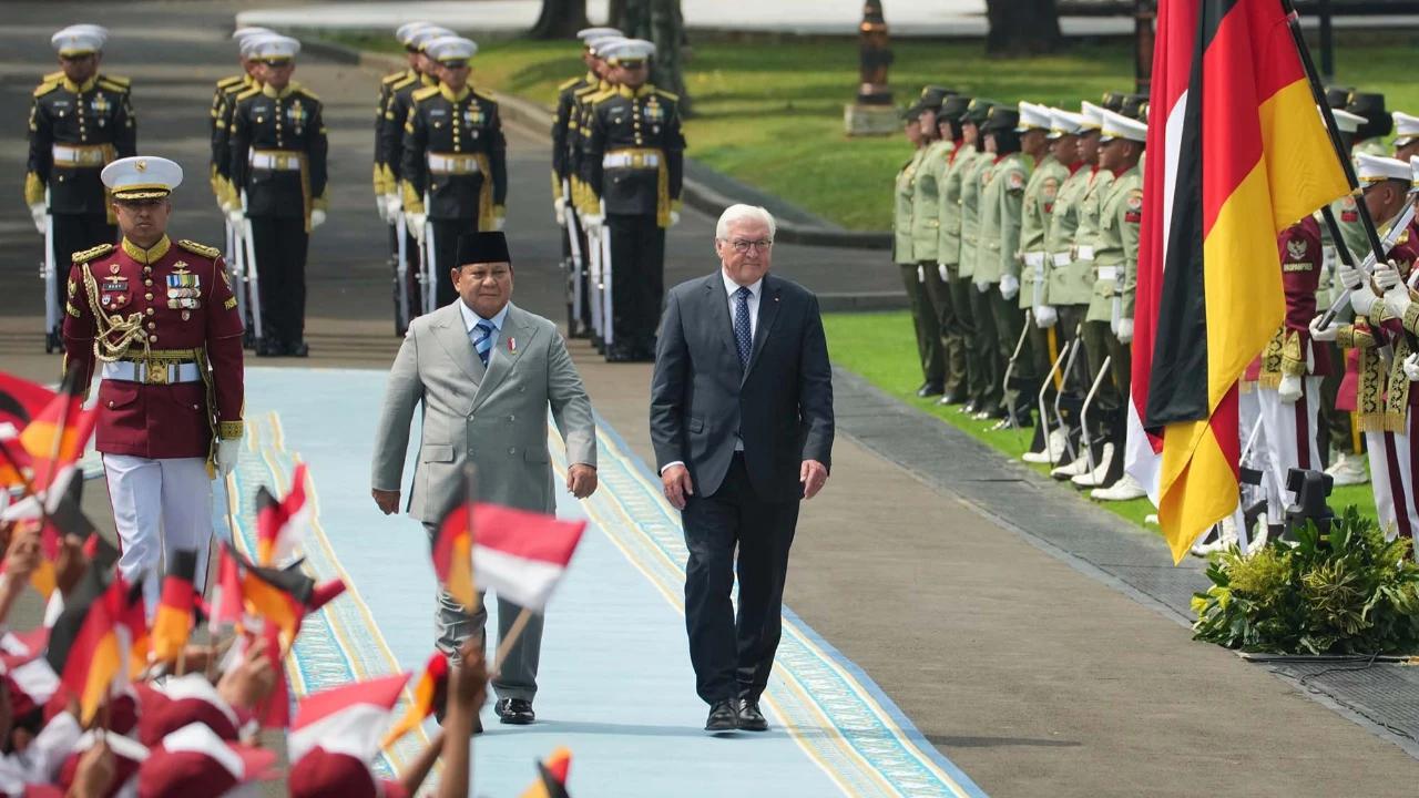 Prabowo dan Presiden Jerman Sepakat Dorong Penyelesaian Konflik Lewat Diplomasi
