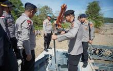 Kapolda Aceh Pastikan Pembangunan Jembatan Bailey Aceh Utara Selesai Tepat Waktu, Akses Warga Pulih