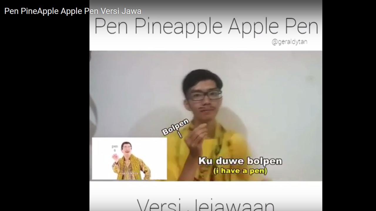 Pen Pineapple Apple Pen