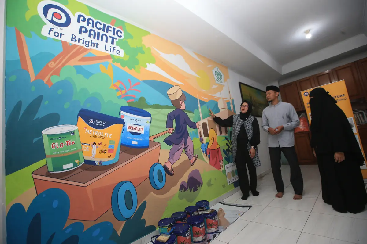 Donasi 12.500 Liter Cat, Siap Warnai Kebaikan di 250 Panti Asuhan