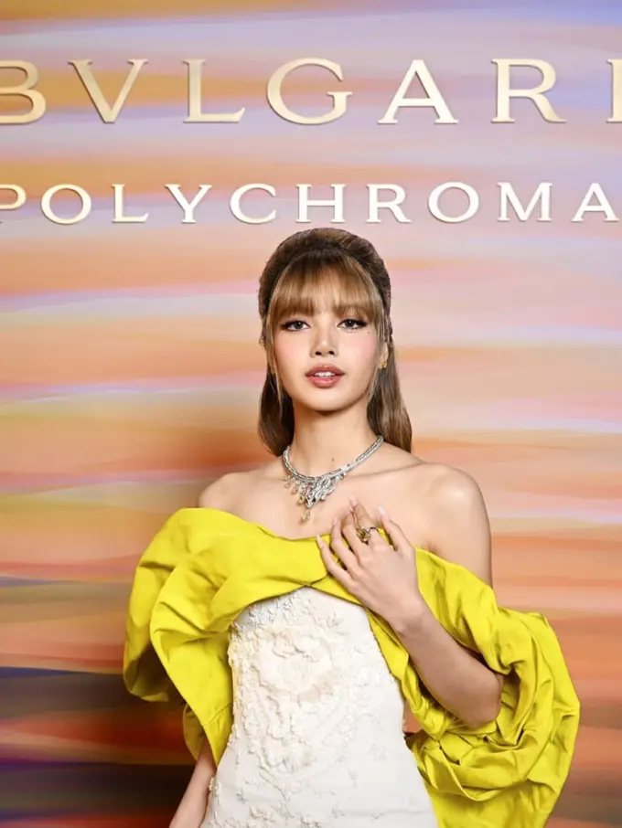 Lisa BLACKPINK saat Hadir Acara Bvlgari Italia. dok. Bvlgari