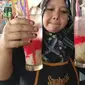 Inilah es tape ketan putih dan ketan merah menu minuman unik khas Pati. (Liputan6.com/Arief Pramono)