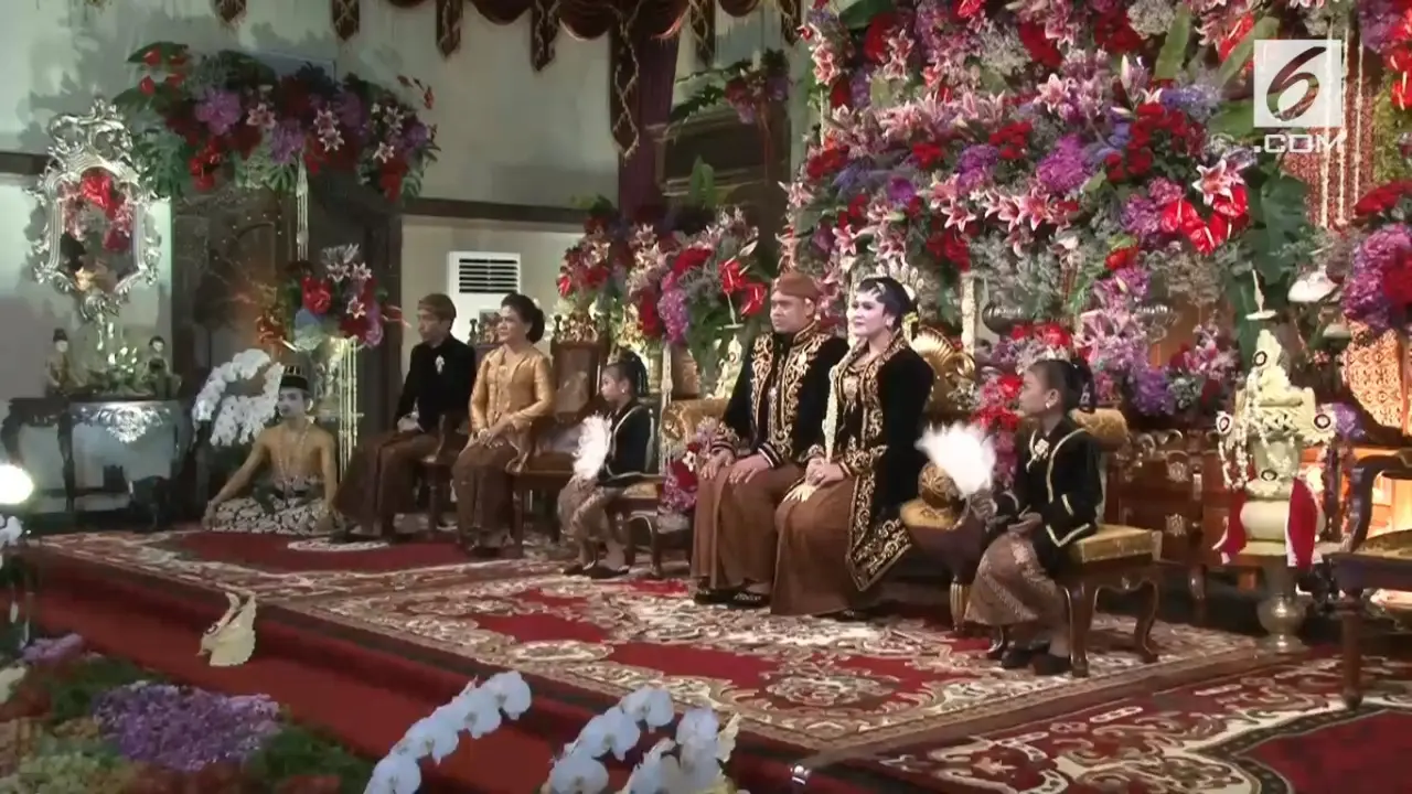 Pernikahan Kahiyang Ayu dan Bobby Nasution. (Liputan6.com)