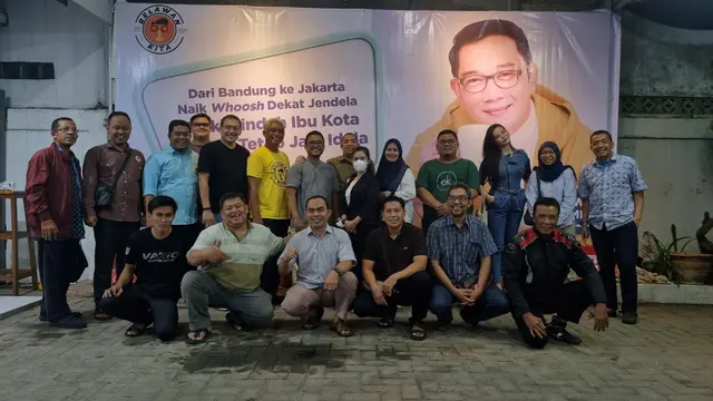 Relawan Kita (RK), kelompok relawan pendukung Ridwan Kamil di Pilkada Jakarta 2024 menyerap aspirasi masyarakat Jakarta Timur (Jaktim).