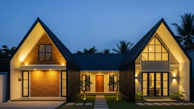 Rumah Minimalis Atap Pelana
