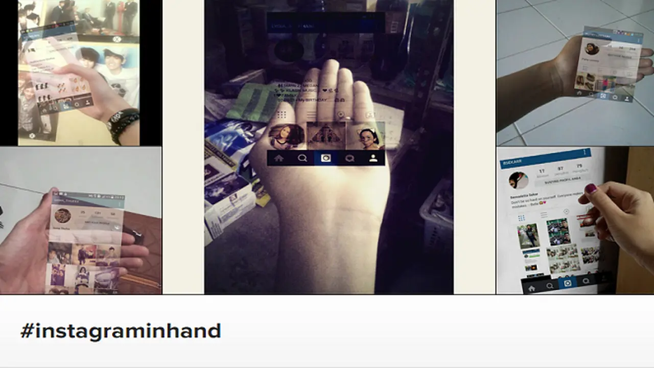 Cara Mudah Bikin Foto #instagraminhand