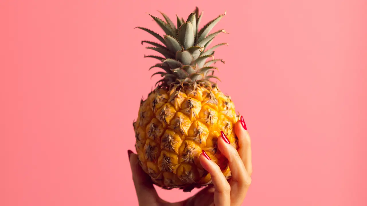 Ilustrasi buah nanas