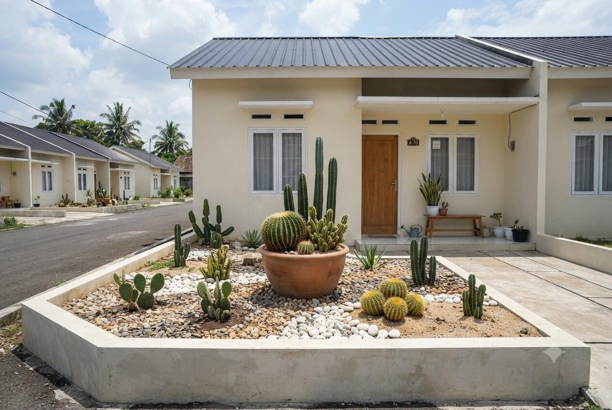 Rekomendasi Tanaman untuk Taman Kering di Rumah Subsidi