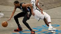 Kevin Durant meraih triple double di game kelima NBA Playoff antara Brooklyn Nets lawan Milwaukee Bucks (AFP)