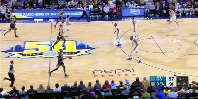 VIDEO : GAME RECAP NBA 2017-2018, Nuggets 115 vs Warriors 108