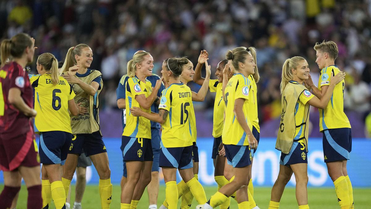 Hasil Euro Wanita 2025: Swedia Bungkam Jerman 4-1, Mantap di Puncak Grup C
