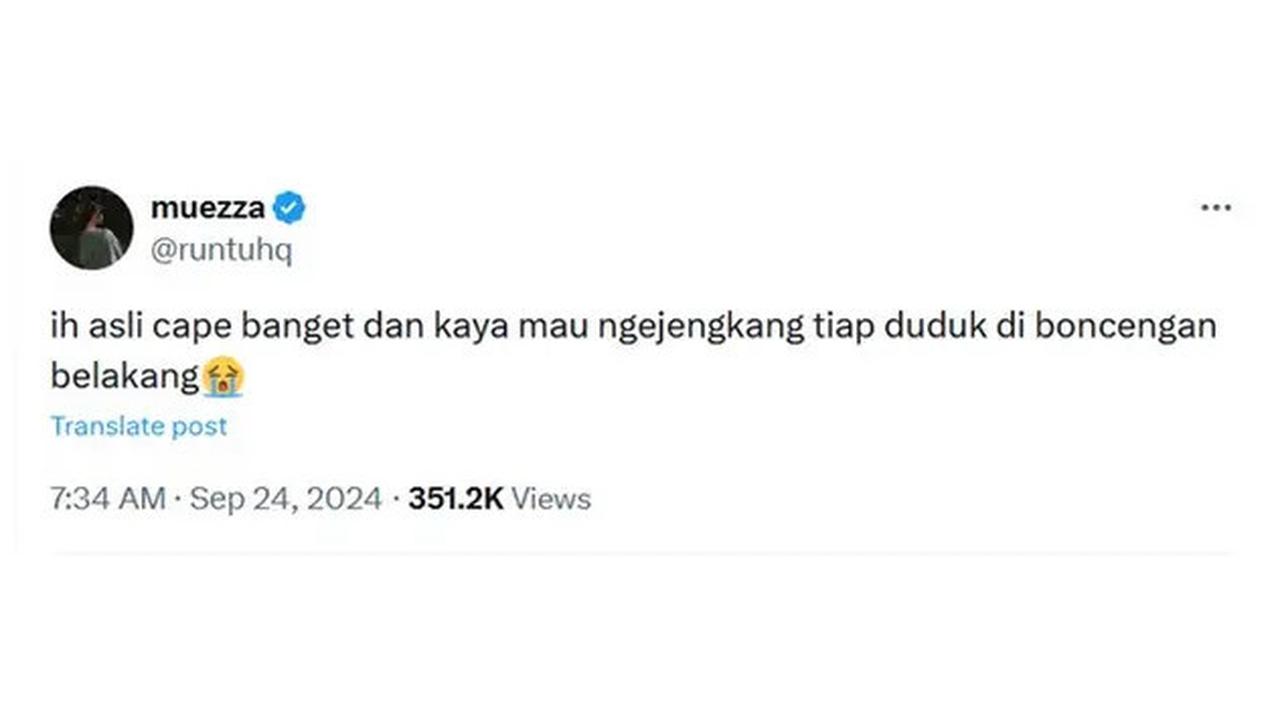 6 Cerita Apes Netizen ketika Dibonceng Motor, Enggak Nikmati Perjalanan